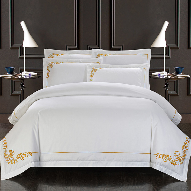 Solid Color Five-Star Hotel Bedding Sets Custom Wholesale -Hanbi Textile 24