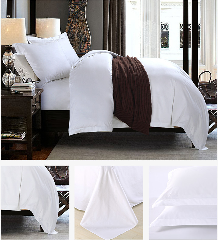 Solid Color Five-Star Hotel Bedding Sets Custom Wholesale -Hanbi Textile 11