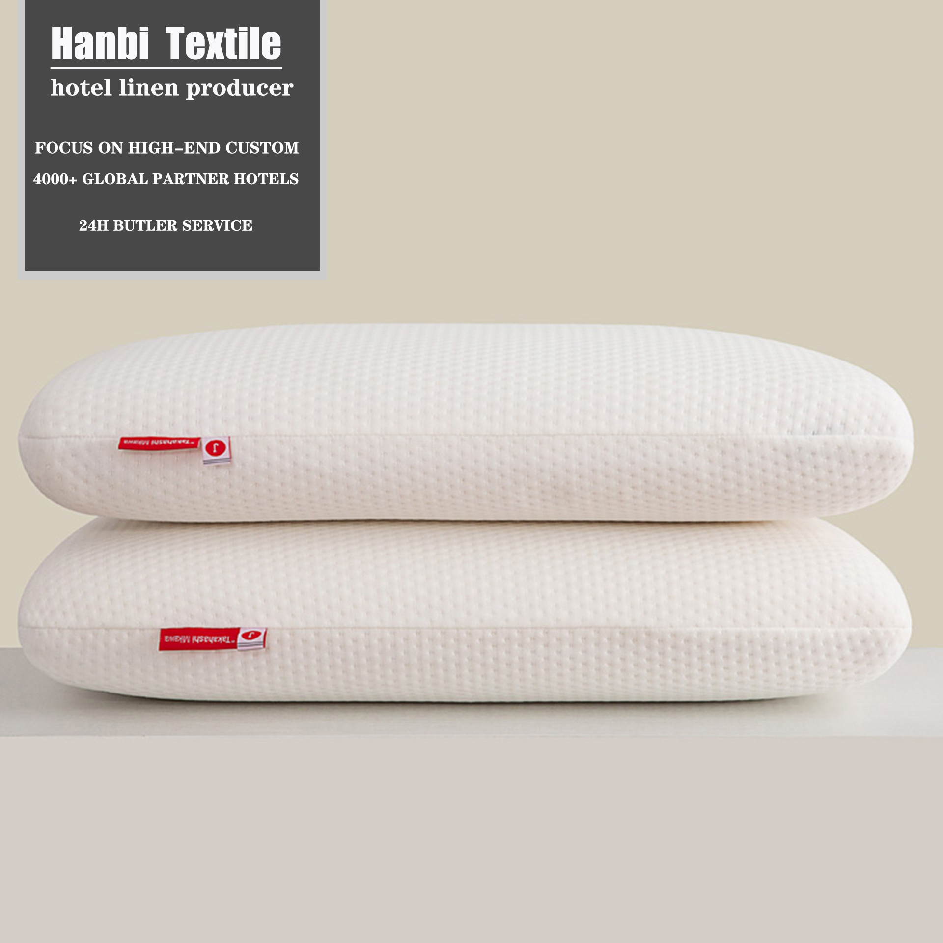 Pure Cotton Sateen Hotel Bedding Sets Custom Wholesale -Hanbi Textile 14