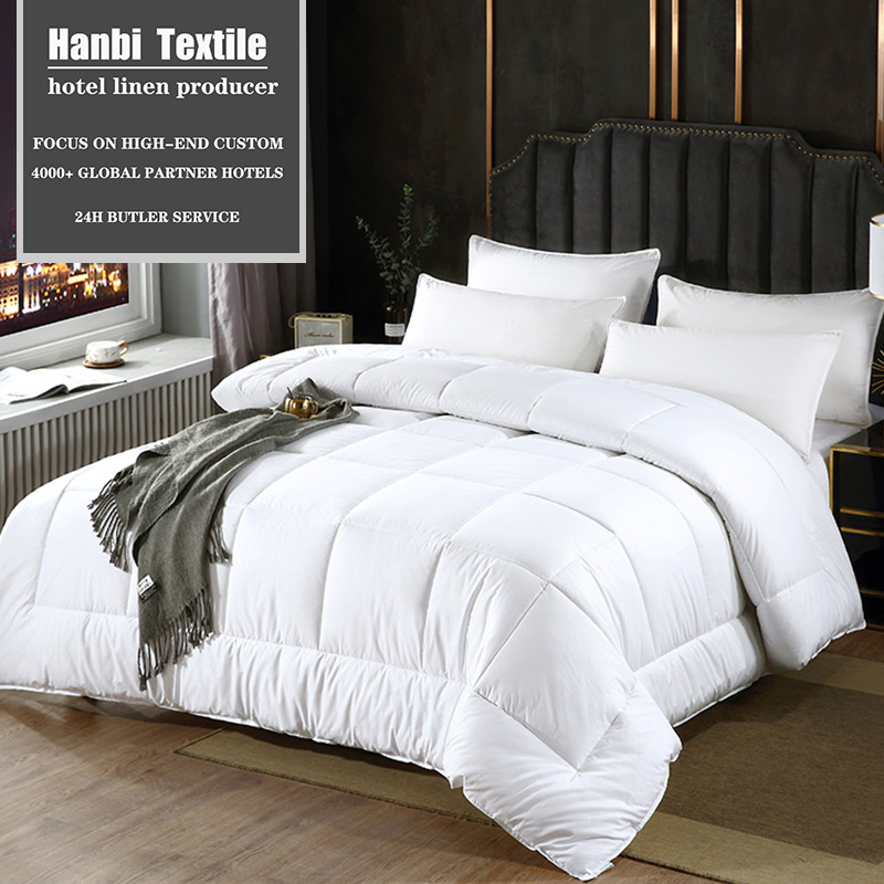 Pure Cotton Sateen Hotel Bedding Sets Custom Wholesale -Hanbi Textile 19