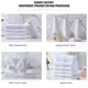 Custom white towels highly rated Manufacturer | Hanbi Textile 7