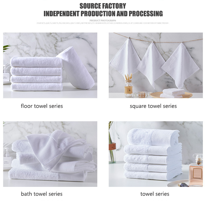 Platinum Satin Files Star Hotel Towels Custom Wholesale -Hanbi Textile 13
