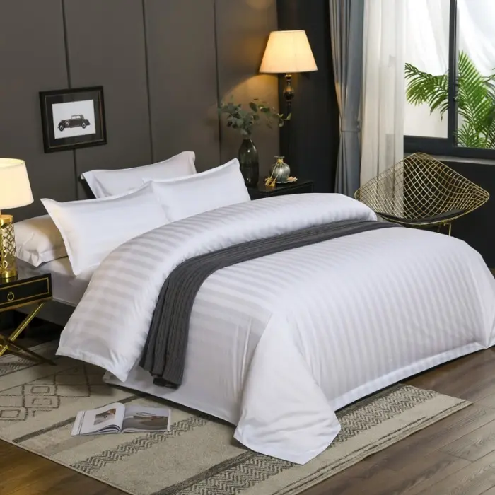 Hanbi Textile | factory Direct pure cotton double bedsheet series 6