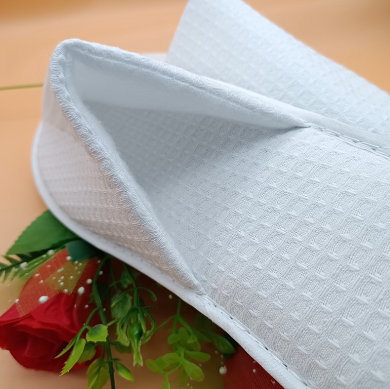 Hotel slippers for sale non-disposable custom logo hanbi textile wholesale 9