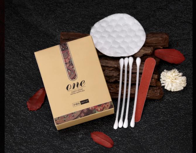 Environment friendly degradable straw disposable hotel toiletries set exotic style shampoo shower cream slippers 9