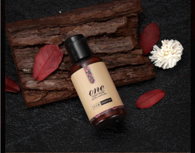 Environment friendly degradable straw disposable hotel toiletries set exotic style shampoo shower cream slippers 14