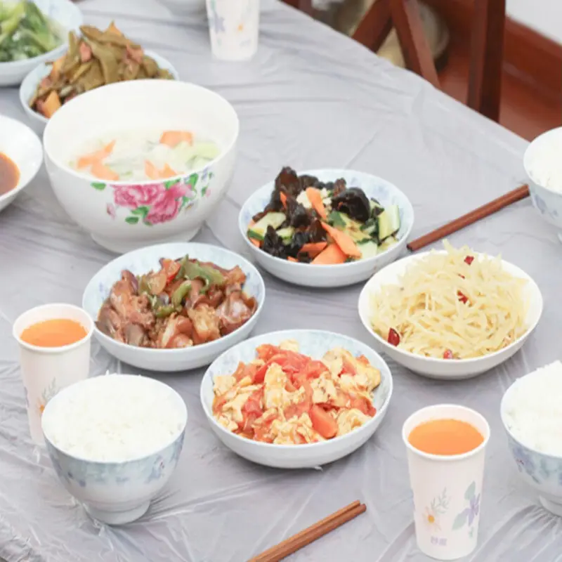 Customized disposable party tablecloths best supplier | Hanbi Textile 7