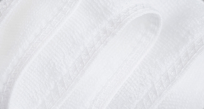 White Hotel Bath Towels Wholesale Pure Cotton Material - Hanbi Textile 13