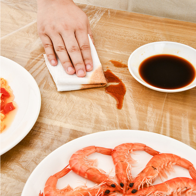 Hanbi Textile Hot Sale Great Price Plastic Disposable Tablecloth 10