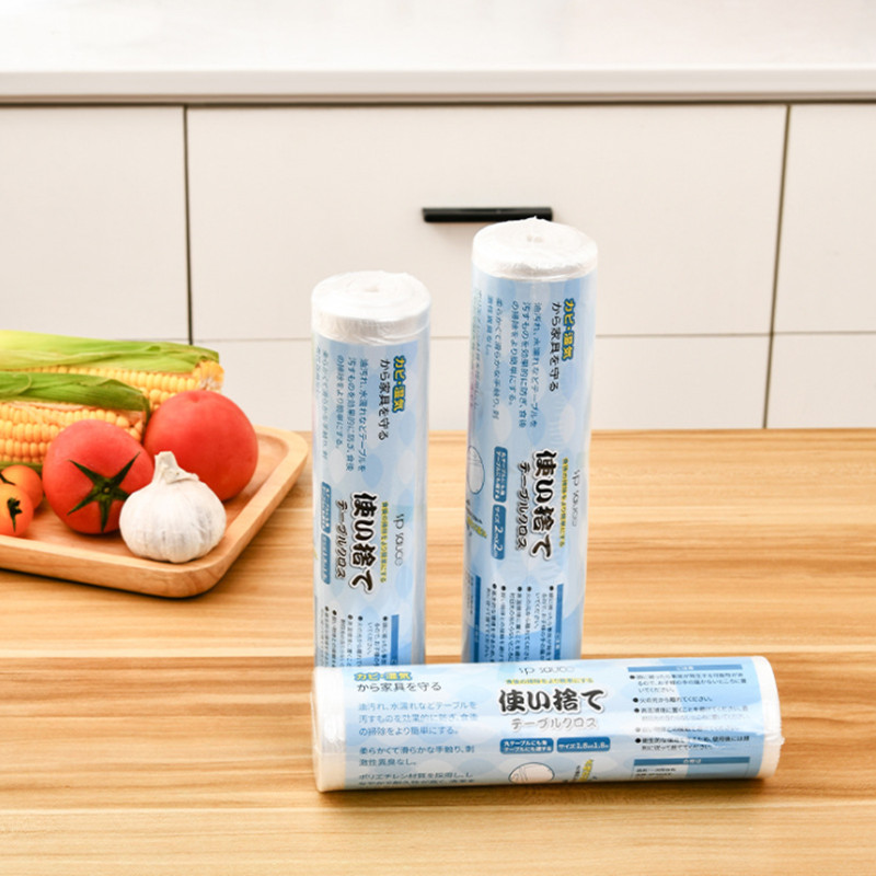 Hanbi Textile Hot Sale Great Price Plastic Disposable Tablecloth 15