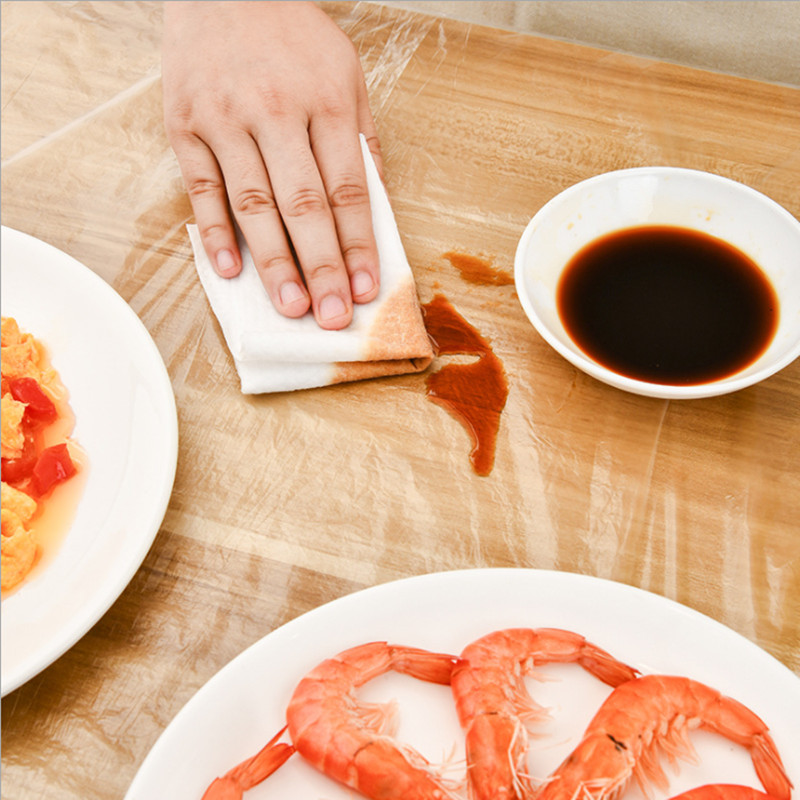 Hanbi Textile Hot Sale Great Price Plastic Disposable Tablecloth 19