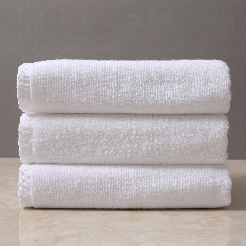 Intro to Luxury hotel brand cotton towel 40g and 70g Spa white towels Hanbi Textile 1