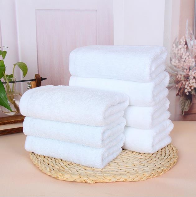 Intro to Luxury hotel brand cotton towel 40g and 70g Spa white towels Hanbi Textile 8