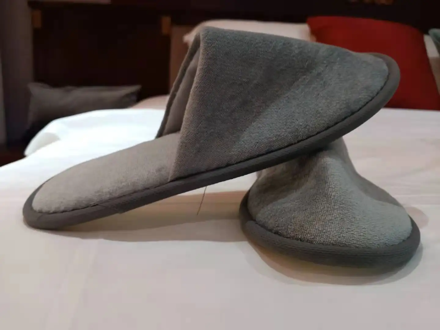 Custom towelling slippers with good price Manufacturer | Hanbi Textile 7