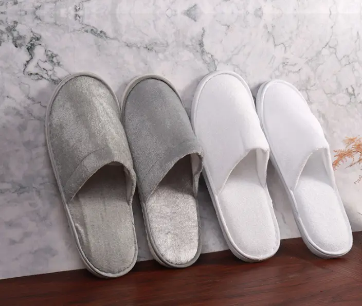 Custom towelling slippers with good price Manufacturer | Hanbi Textile 2