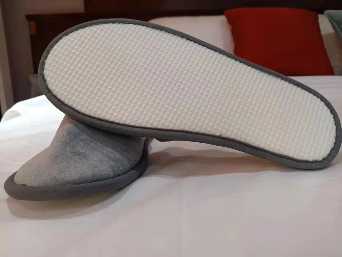 Custom towelling slippers with good price Manufacturer | Hanbi Textile 4