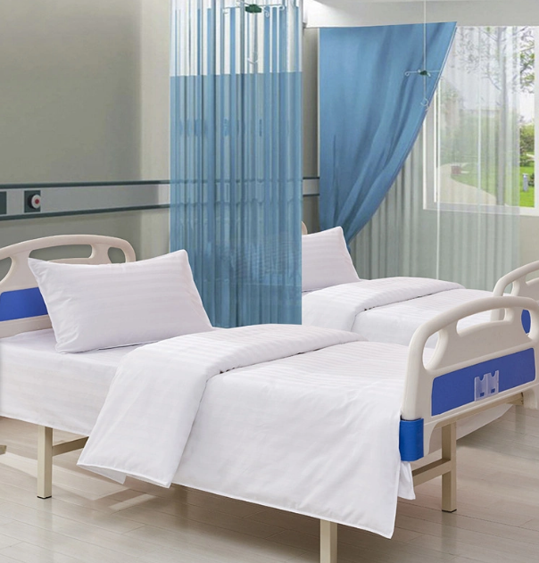 Hospital linen 3-piece bedding sets for hospital beds manufacturers Factory 2