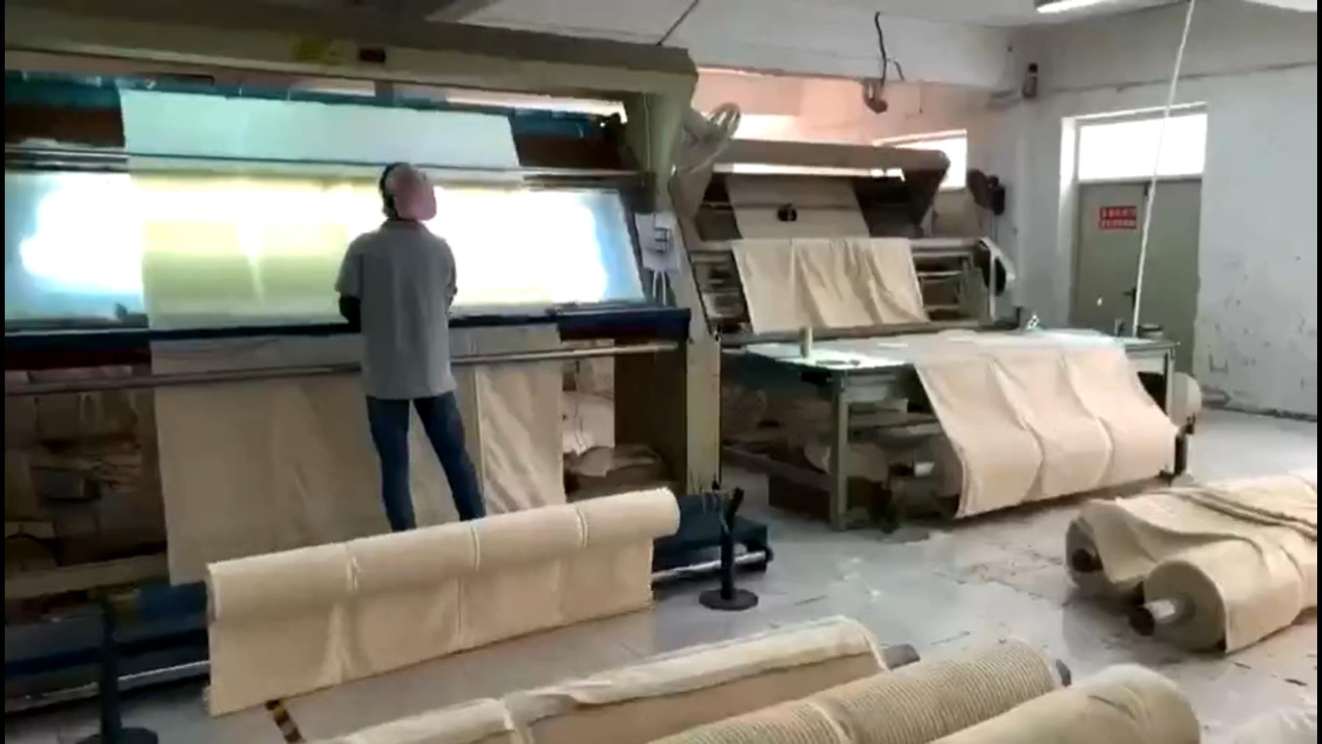 China hotel textile products factory everyday work vlog-Hanbi textile 4