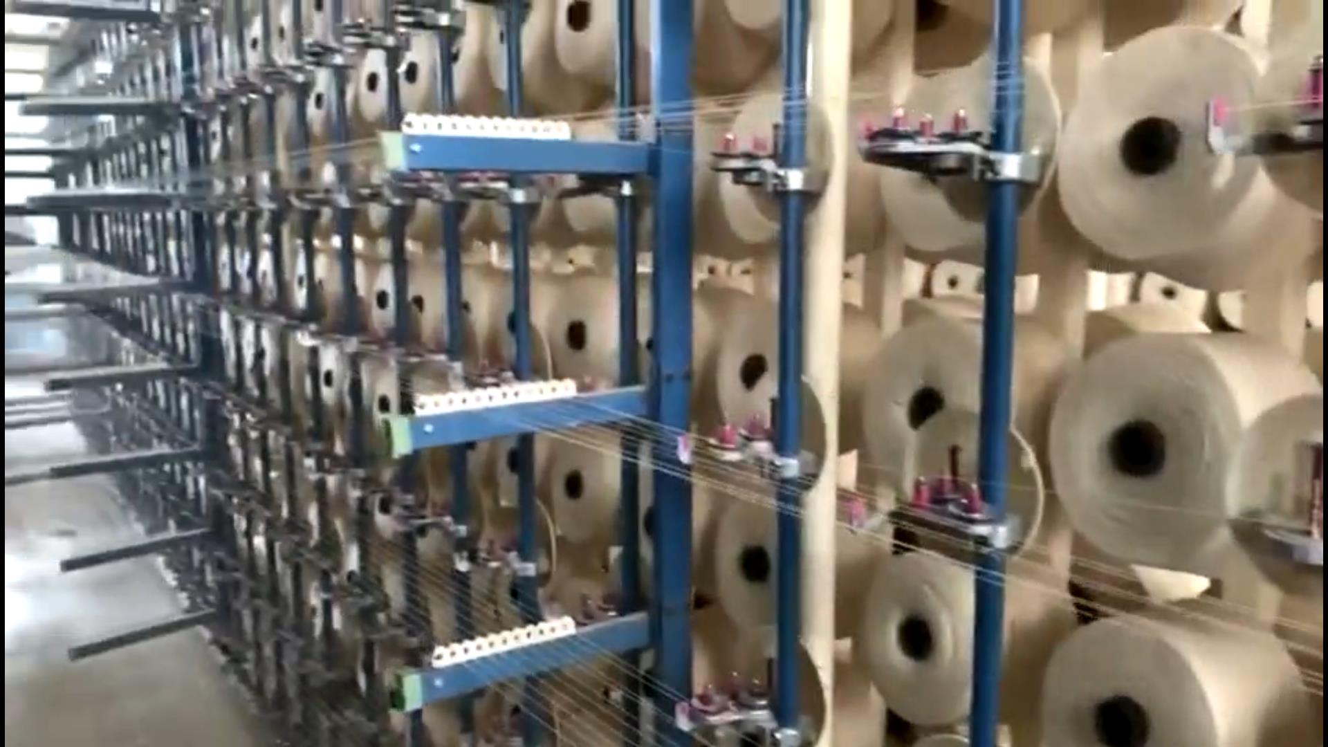 China hotel textile products factory everyday work vlog-Hanbi textile 2