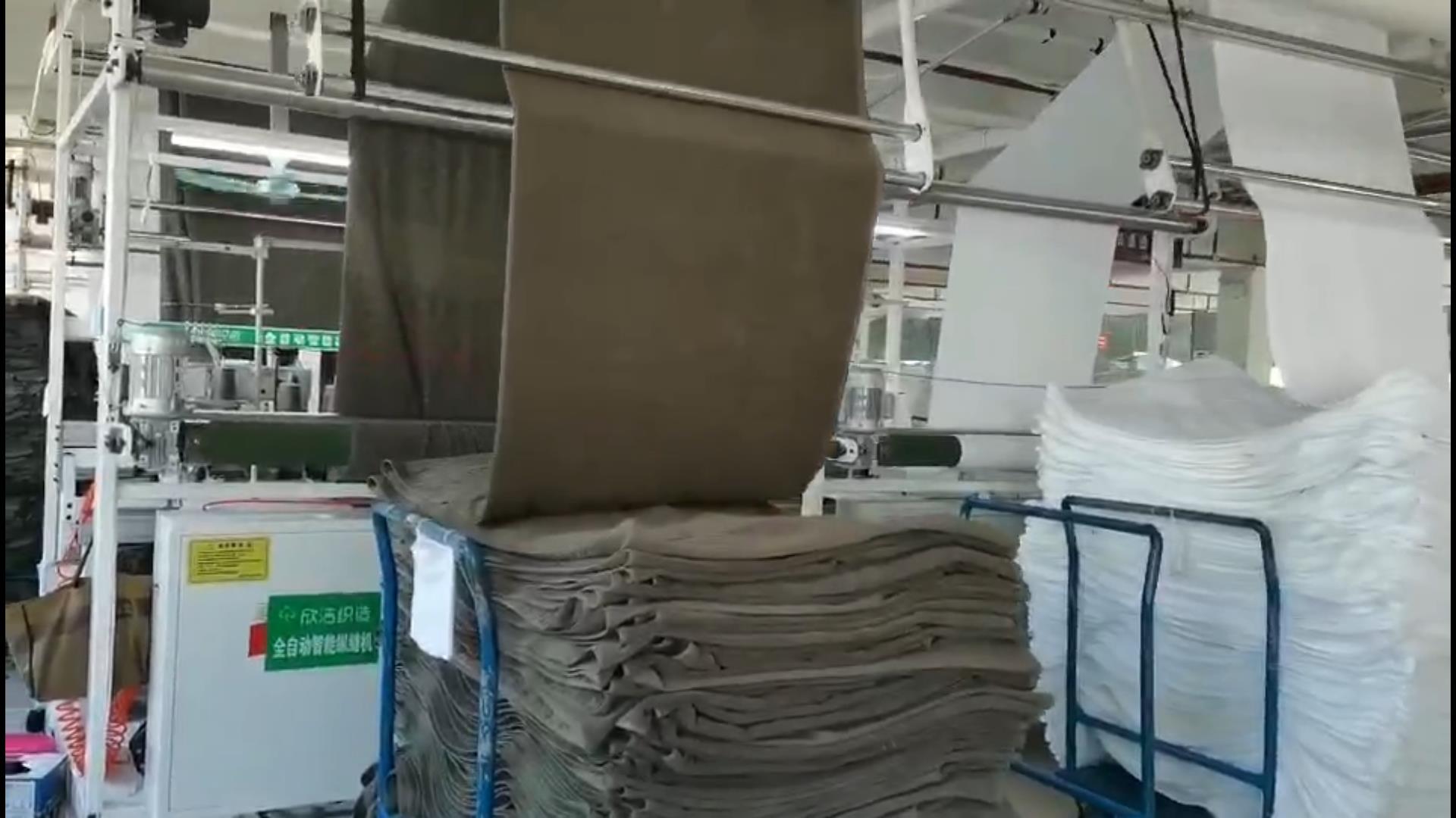 China hotel textile products factory everyday work vlog-Hanbi textile 5