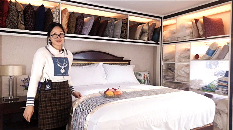 Hotel Bed Runner Use Decoration Keep Clean - Hanbi Textile 3