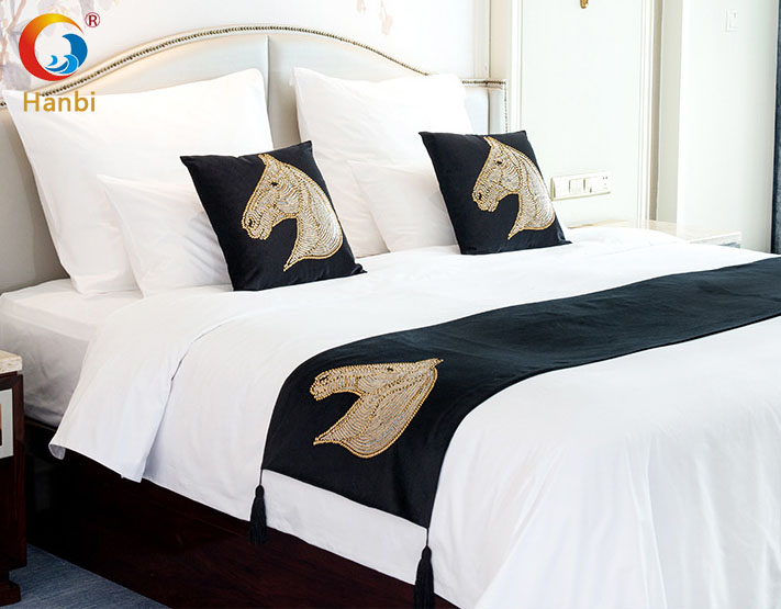 Custom Luxury Hotel Bed Runner  | Hanbi Textile 4