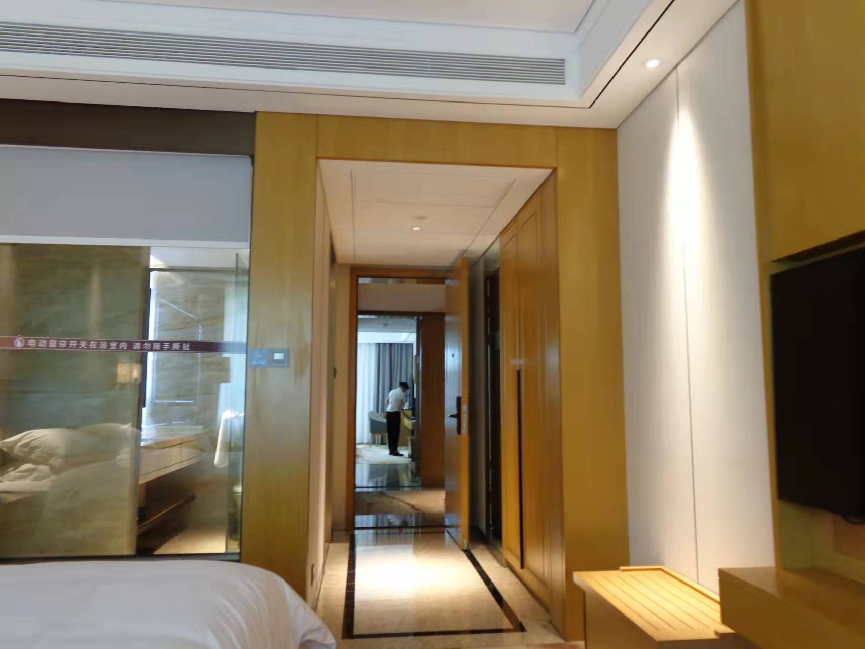 Let's have a look at what hotel room in China look like-Hanbi textile customers cases 5