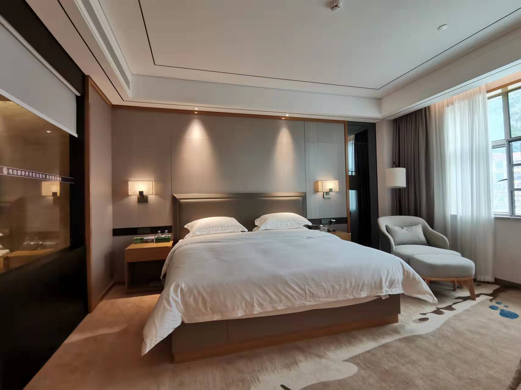 Let's have a look at what hotel room in China look like-Hanbi textile customers cases 4