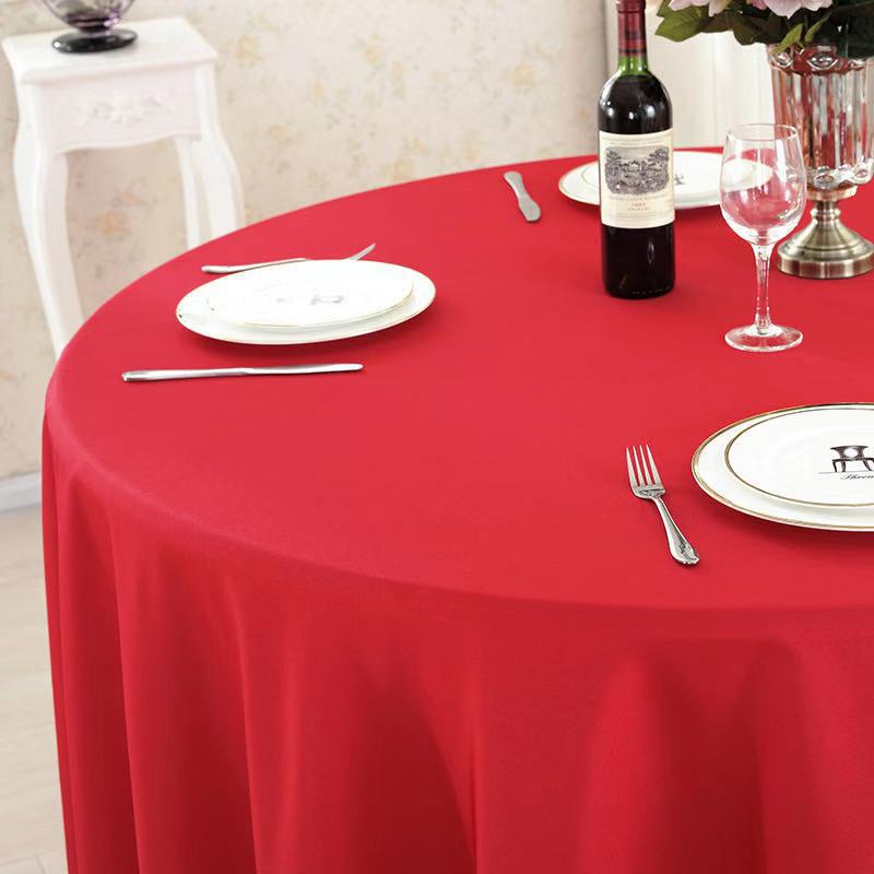 Plain Tablecloth Five-Star Hotel Quality 4