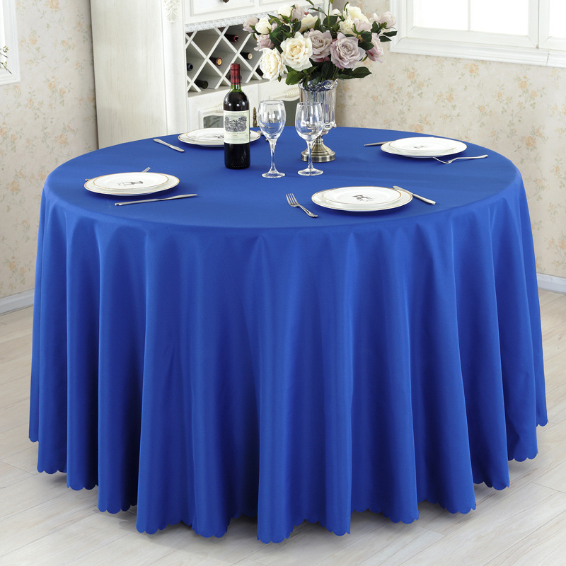 Plain Tablecloth Five-Star Hotel Quality 3