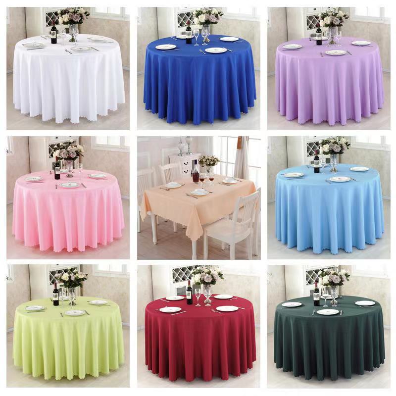Plain Tablecloth Five-Star Hotel Quality 2