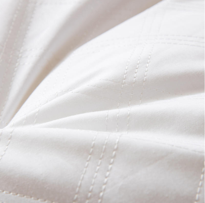 White pure cotton feather fabric pillow high quality for hotel non-defrmation 4
