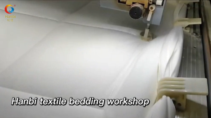 Hanbi Textile Factory manufactures wholesale hotel linens bedding sets 1