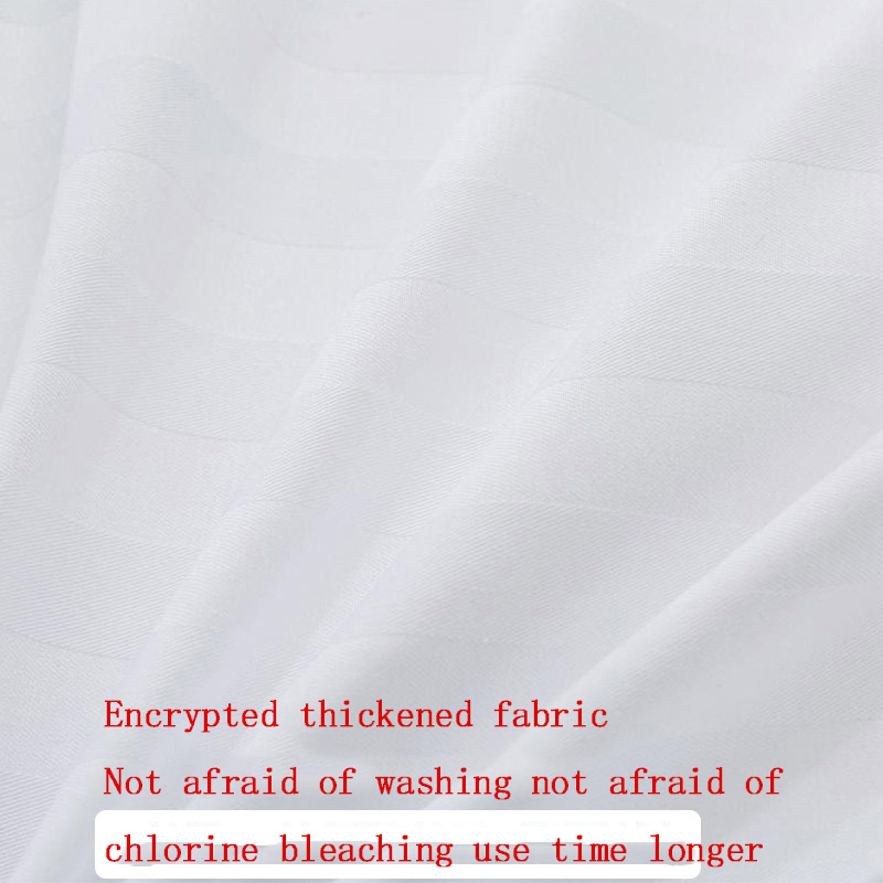 Terylene Hospital Linen White  Bed Sheet Three-piece Set for Hospital Ward Beds 2