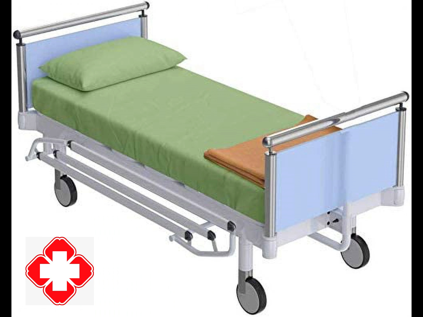 Hospital Bedding Three-piece White Sheet and Duvet Set Nursing Home Clinic Thickened Duvet Set 2