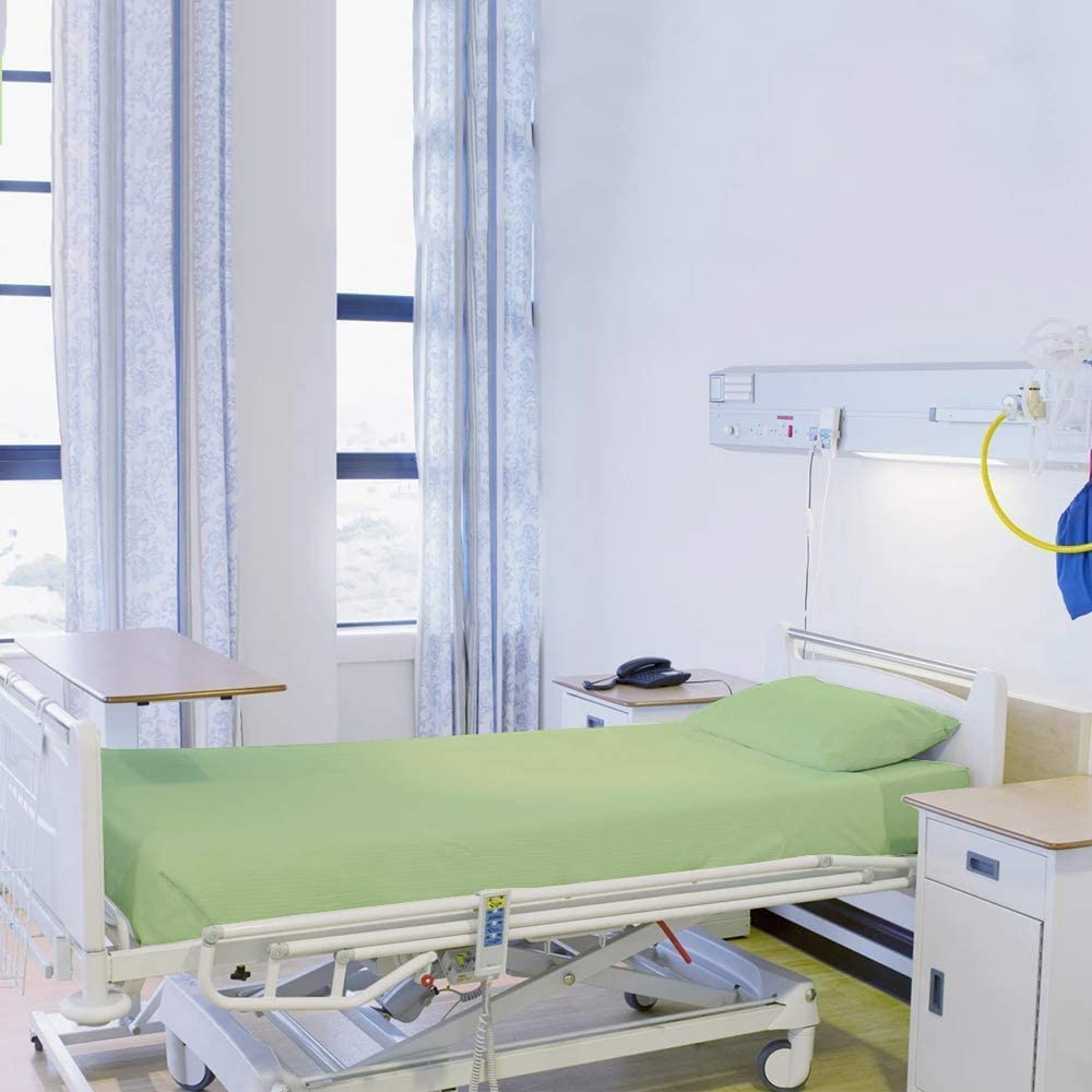 Hospital Bedding Three-piece White Sheet and Duvet Set Nursing Home Clinic Thickened Duvet Set 1