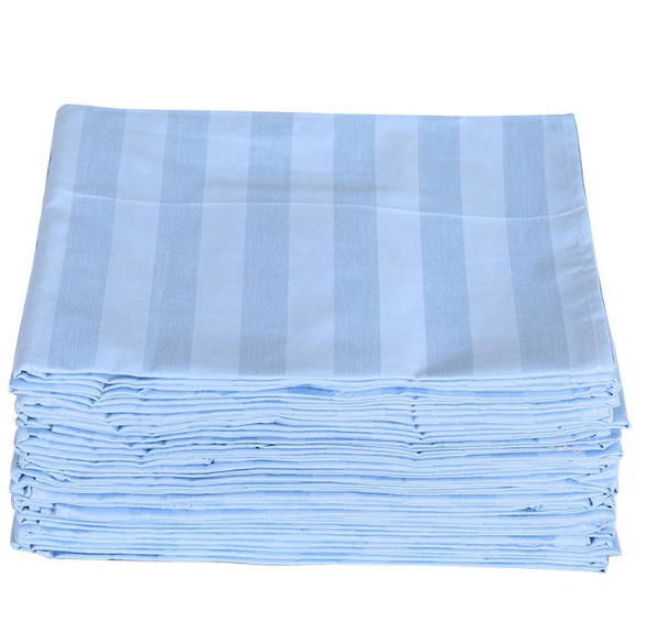 Factory wholesale hospital nursing home bedding thickened terylene cotton nursing bed three-piece quilt cover 1