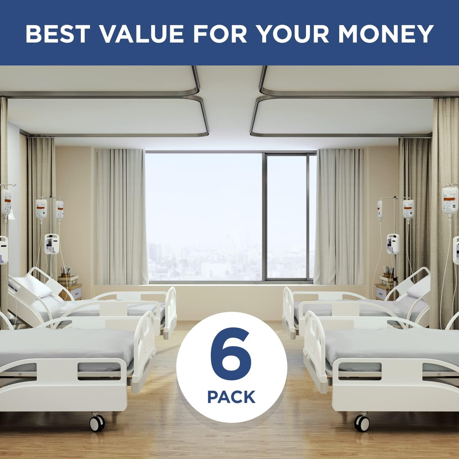 Hospital Three Sets Wholesale Factory Hospital Bed Linen Set Epidemic Prevention Supplies Bedding 1