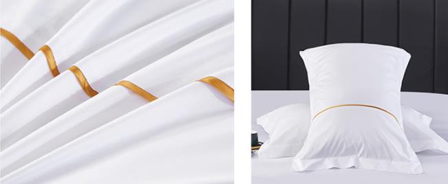 Best quality full size hotel comforter set with bed protect mat pure cotton factory price 2