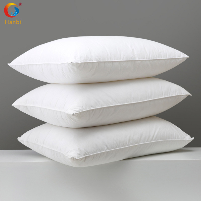 Pillow Manufacturers Wholesale Double Neck Pillow Hotel Guest House Five-star Hotel Supplies White Pillow Core 3