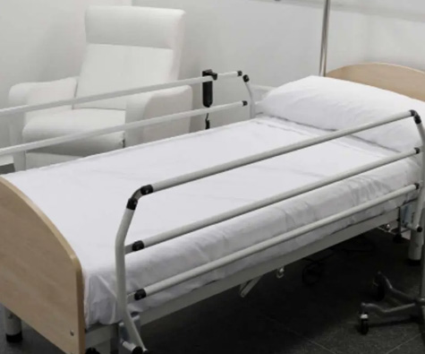 Best Hospital anti-epidemic supplies bed three sets of terylene cotton white bedding 4