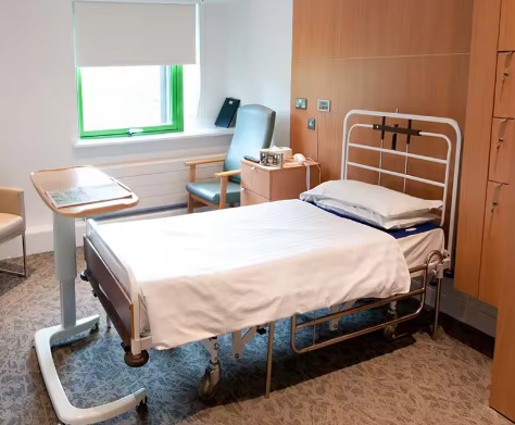 Best Hospital anti-epidemic supplies bed three sets of terylene cotton white bedding 3