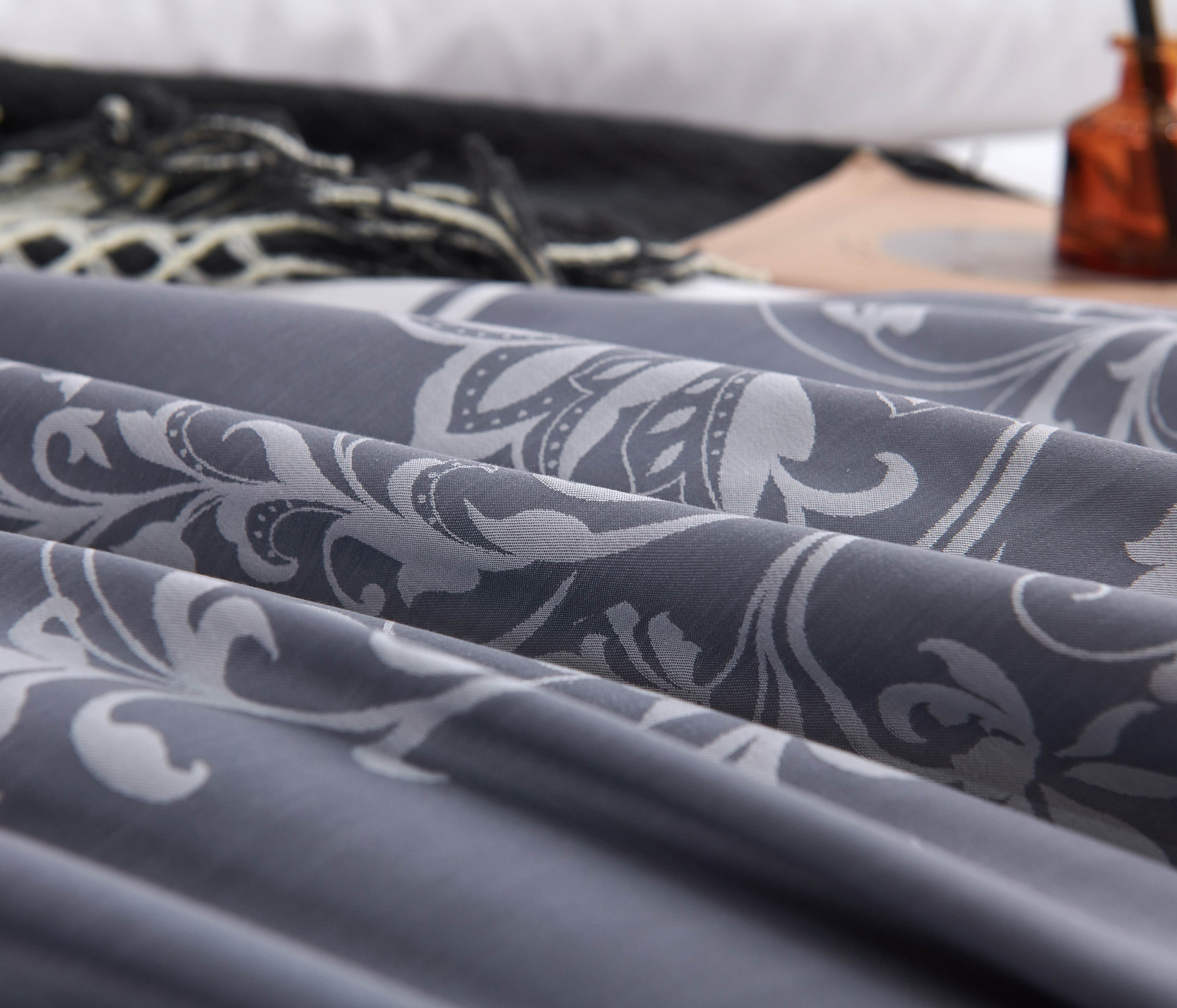 Hanbi Textile Hotel Yarn-dyed Bed Pure Cotton 60 Quilt Set hotel Bed Suite Five-star Hotel 5