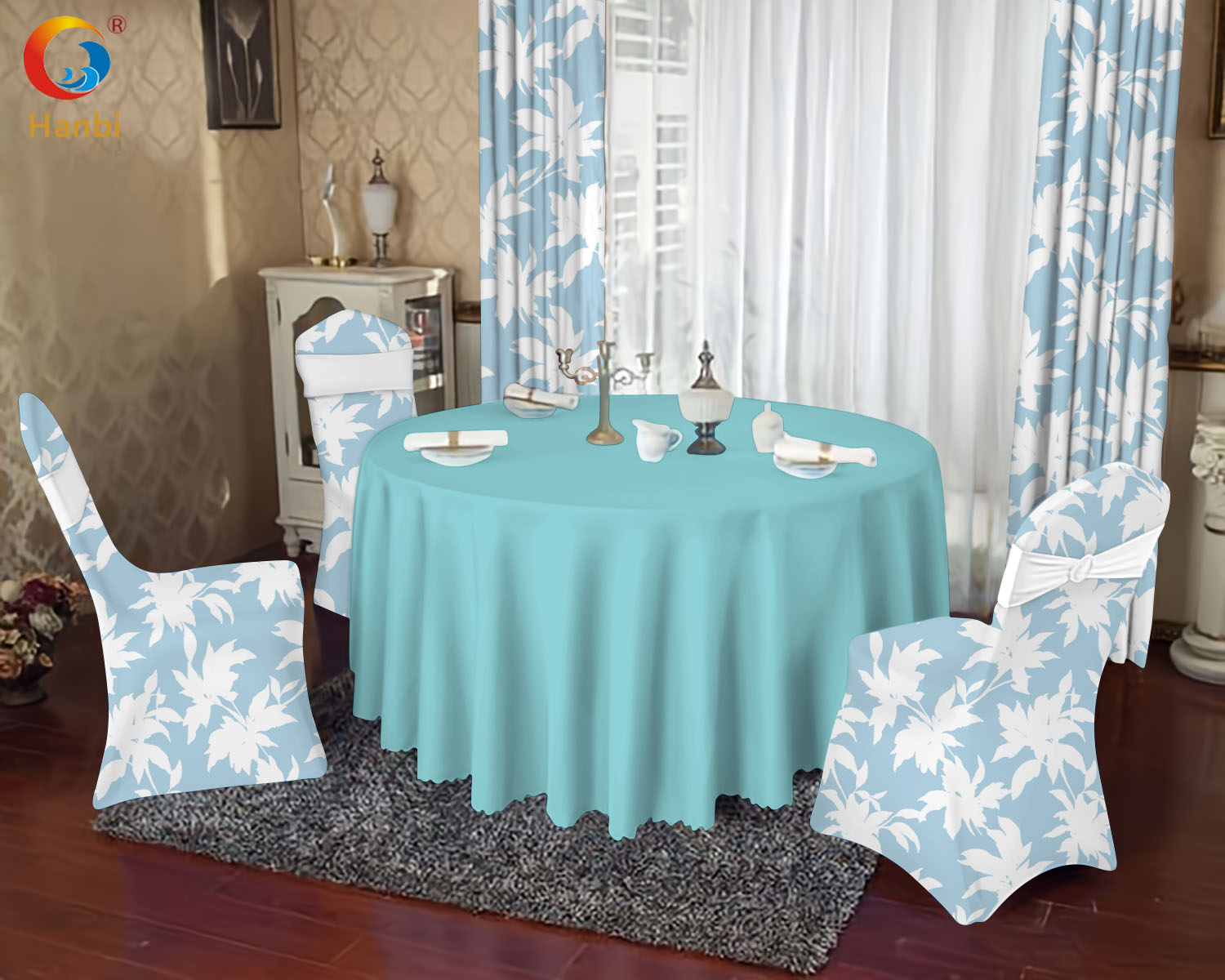 Wholesale Hotel Tablecloth of Waterproof and Oil-proof No-clean 3