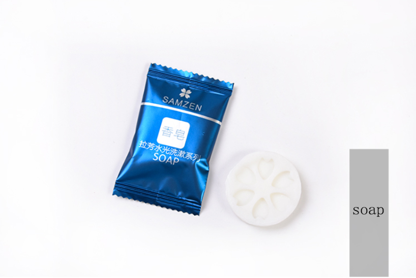 Dark Blue Packing Hotel Toiletries Travel Products Shampoo and Bath Foam 3