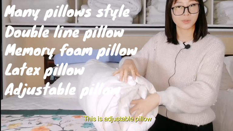 Hotel pillows wholesale customized size and weight - Hanbi Textile 5