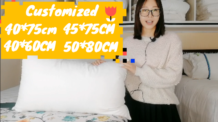 Hotel pillows wholesale customized size and weight - Hanbi Textile 3