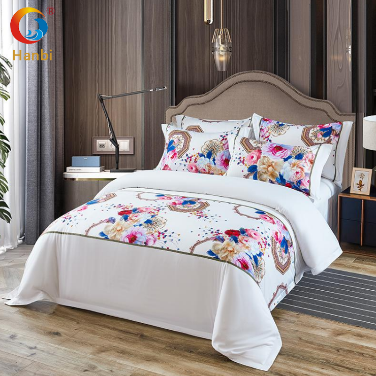 Top hotel queen bedding sets customized | Hanbi Textile 7