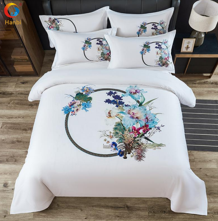 Top hotel queen bedding sets customized | Hanbi Textile 5