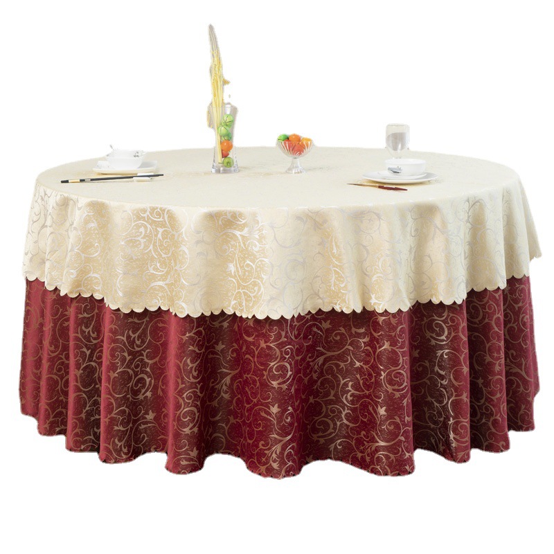 Detachable high-grade hotel table cloth banquet table cloth factory wholesale customization 1